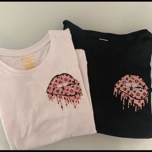 Kids Louis Vuitton customized embroidered T-shirt size 14/16